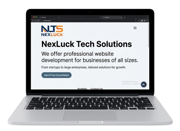 NexLuck Tech Solutions - Website Design And Development